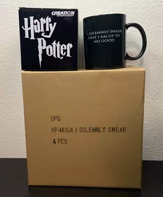 4-Pack Harry Potter Cup Mischief Managed Marauders Map Color Changing Mug Set • $0.99