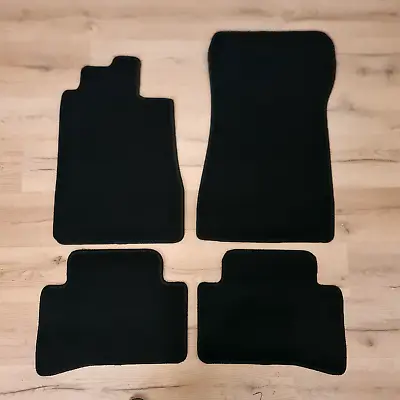 Car Floor Mats Velour For Mercedes C Class W202 Waterproof Black Carpet Liners • $43.86