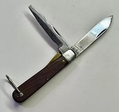 Vintage M KLEIN & SONS 2-Blade Electricians Knife  --  Made In Chicago In 1996 • $14