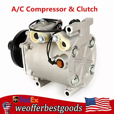 A/C Compressor For 2000 2001 2002 2003-2005 Mitsubishi Eclipse 2.4L CO 10596AC • $93.06