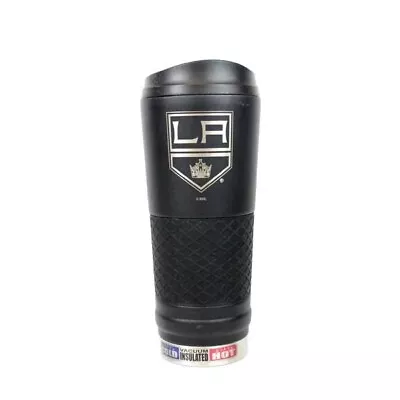 NHL Los Angeles LA Kings Stainless Vacuum Sealed 24oz Black Matte Travel Tumbler • $39.99