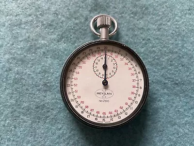 Swiss Made Meylan No. 200  Mechanical Wind Up Stopwatch • $79.95