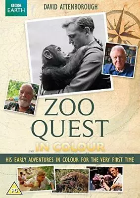 Zoo Quest In Colour: Starring David Attenborough [DVD] [2016] • £3.52