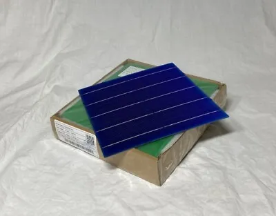 Box Of 20 Monocrystalline  Solar Cells • $45