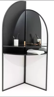 £250 • Buy La Redoute Interieurs Palazzo Corner Dressing Table In Metal & Glass