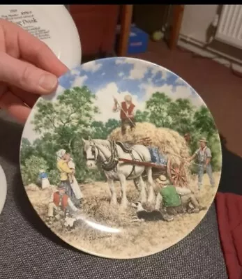 Wedgewood Life On The Farm Plates X3 • £7.99