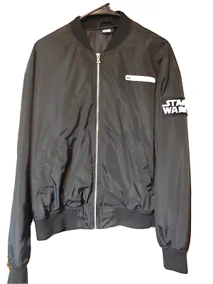 Star Wars Rebel Alliance Flight Men's Size Med Jacket X-Wing Windbreaker Jogger • $45