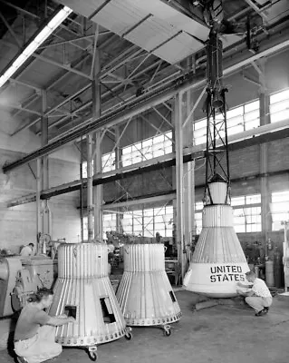 Mercury Spacecraft Boilerplate Made At Langley Mercury Program 8X12 PHOTOGRAPH • $9.95