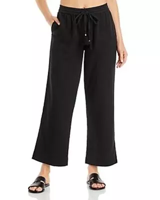 Echo Gauze Pants Swim Cover-Up Black Size S 4788 • $35.60