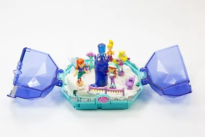 Vintage Polly Pocket 2000 Sapphire Winter Dream & 4 Original Figures VGC • $49.50