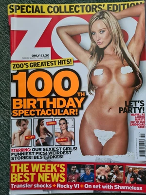 £35 • Buy Zoo Magazine 2006 100th Issue Lauren Pope Keeley Hazel Lucy Pinder Good Cond