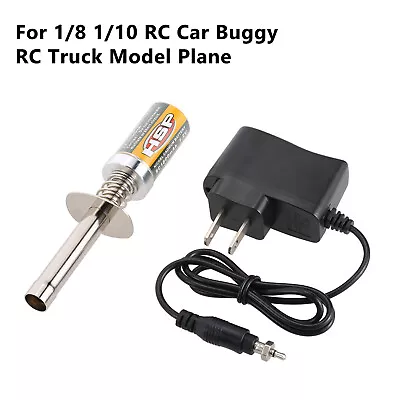 Goolsky HSP Nitro Glow Plug Igniter F/ 1/8 1/10 RC Car Buggy RC Truck Plane Y4N8 • $14.45