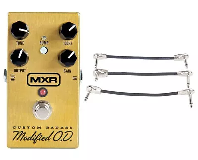 MXR M77 Custom Badass Modified Overdrive + Gator Patch Cable 3 Pack • $119.99