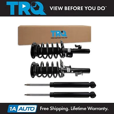 TRQ Front & Rear Complete Strut Assembly & Shock Kit Fits 2010-2016 Volvo XC60 • $258.95