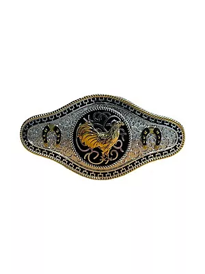 Rooster Cowboy Western Style Belt Buckle Hebilla Vaquero Con Gallo • $19.99