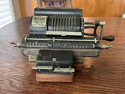 Antique 1916 Marchant Adding Calculating Machine • $295