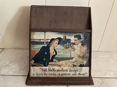 Vintage Pall Mall Cigarette Advertising Display Stand 1940's • $75