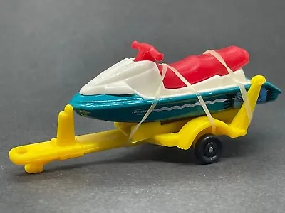 Matchbox Wave King Jet Ski With Trailer - Mint • £14.95