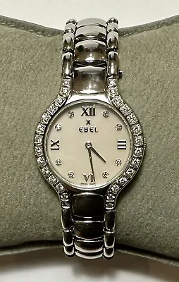 Rare EBEL Beluga 27mm Diamond Bezel/Dial & Mother Of Pearl Face (£3500 New) • £999