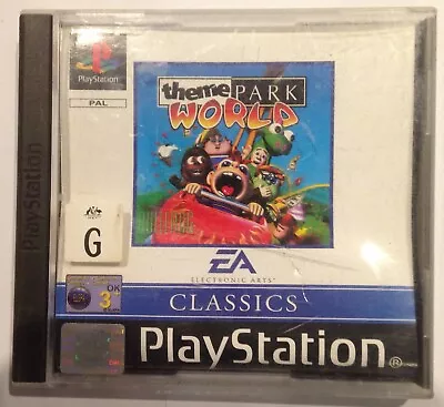 THEME PARK WORLD - Boxed PS1 Game.. • $24.50