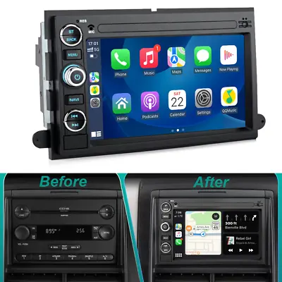For Ford E150 E250 500 Bluetooth Android 12 Car Stereo FM Radio In Dash Carplay • $154