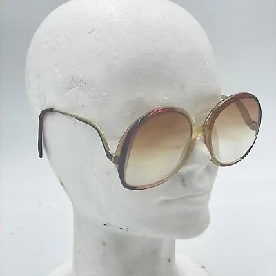 Vintage 1970’s Metzler Sunglasses Eyeglasses 5506 135 Sienna Frame Germany • $92.50