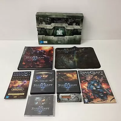 Blizzard StarCraft II: Wings Of Liberty Collectors Edition PC Game (P2) W#659 • $6.52