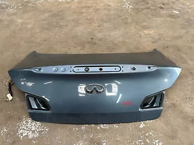 07-13 INFINITI G35 G37 G25 Sedan REAR TRUNK LID Blue B30 OEM • $225.87