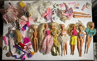 Vintage Barbie Doll - Clothes And Dolls-Mixed Lot 1966 1990 • $40