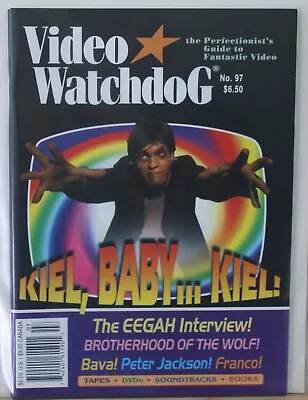 Video Watchdog Magazine No 97 Bava/Franco/Jackson • $6.95