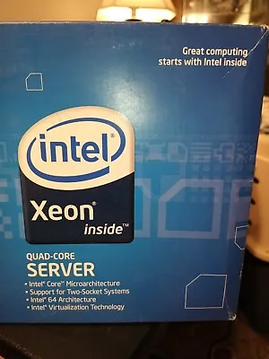 Intel Xeon E5410 2.33GHz Quad-Core (BX80574E5410A) Processor • $40