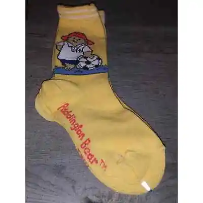 4 Pack Yellow Paddington Bear 2000 Soccer Girl Socks • $7.49