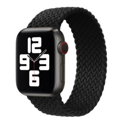 $9.49 • Buy Braided Solo Loop Band Strap For Apple Watch Series 9 8 7 6 5 4 SE 38/44/45/49mm