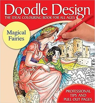  Fairies (Magical) Colouring Book Doodle Design New 24 Images • £3.99