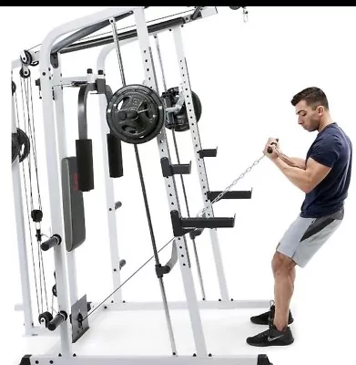 New Marcy MD-5191 Smith Cage Home Gym  YES Shipping HI PR  • £2043.55