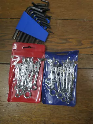 2 SETS - Kobalt 10 Piece SAE MM Mini Wrench Sets - Allen Wrenches • $10