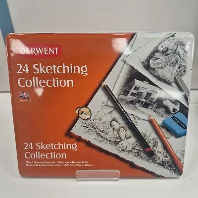 £15.26 • Buy Derwent 24 Sketching Collection Mixed Drawing Material 34306 Brand New & Sealed