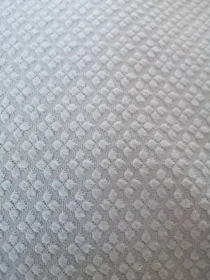 £12 • Buy Dressmaking Fabric Medium/Thick Embossed/Textured Stretch Jersey 280x154 Cms 