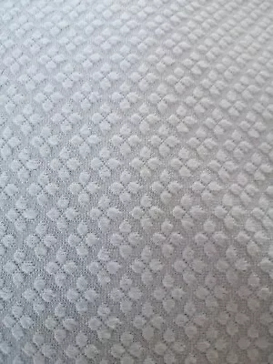 £12 • Buy Dressmaking Fabric Medium/Thick Embossed/Textured Stretch Jersey 280x154 Cms 