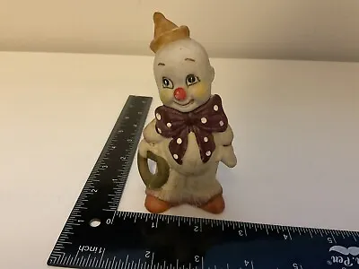 Vintage Ceramic Collectable Clown Playing The Accordion Figurine • $5.25