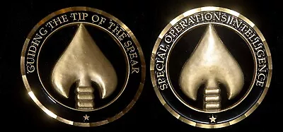 SPECIAL OPERATIONS INTELLIGENCE CHALL COIN From 1 Star General - Super Uncommon! • $39.99