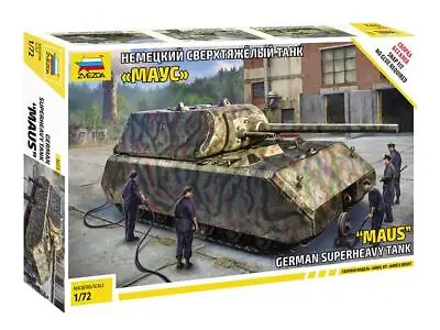 German Superheavy Tank Maus	5073 ZVEZDA 1:72 New • $14.94