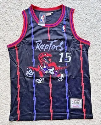 Mitchell & Ness NBA Player Toronto Raptors Vince Carter #15 Embrodery Jersey • $42.99