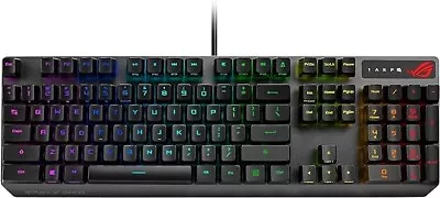 ASUS ROG Strix Scope RX Gaming Mechanical Keyboard With Red Optical Switches • $129.99