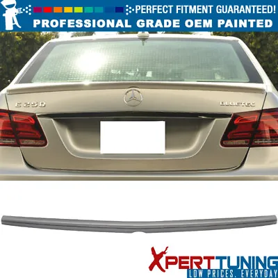 Fits 10-16 E-Class W212 4Dr Painted AMG Style Trunk Spoiler - Painted Color • $106.77