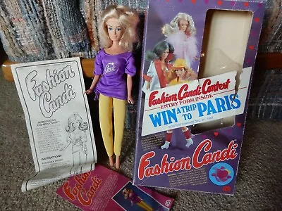 Vintage Candi Fashion Doll 1979 With Original Box And Papers • $35