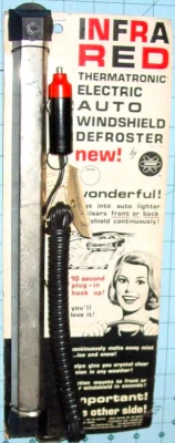 $36 • Buy VINTAGE Hot Rat Rod Auto Car Parts Accessory Electric Windshield Defroster NOS