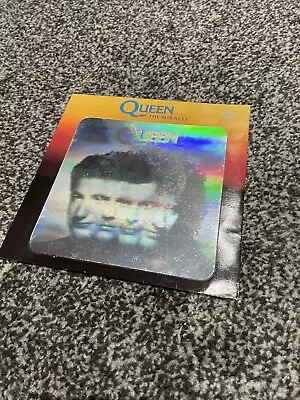 Queen The Miracle Uk 7  Hologram Lltd Edition Picture Sleeve • £5