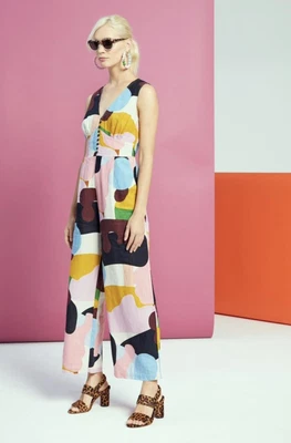 $80 • Buy Gorman X Katie Eraser Next Naked Pantsuit Size 12 BNWT