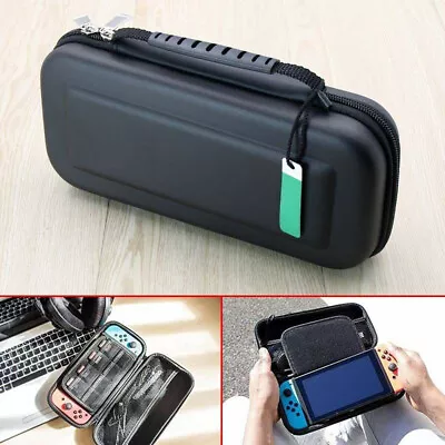 BLACK Protective Carry Case Cover Pouch For Nintendo Switch Console WaterProof • $29.64